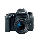 Ficha técnica e caractérísticas do produto Câmera Canon EOS 77D com 18-55mm F/3.5-6.3 IS STM