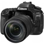 Ficha técnica e caractérísticas do produto Câmera Canon Eos 80d 18-135 Nano Usm