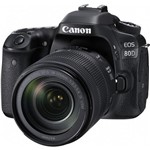 Ficha técnica e caractérísticas do produto Câmera Canon EOS 80D DSLR com Lente 18-135mm