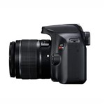 Ficha técnica e caractérísticas do produto Câmera Canon Eos Rebel T100 Wifi 18mp + 18-55mm Ef-s Is Ii