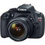 Ficha técnica e caractérísticas do produto Câmera Canon Eos Rebel T5 com Lente 18-55mm Is Ii