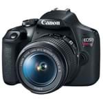 Câmera Canon T7 Eos Rebel Wi-fi e Lente 18-55mm Is Ii