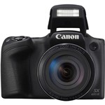 Ficha técnica e caractérísticas do produto Câmera Canon PowerShot SX420 IS, 20MP, Tela 3.0", Wi-Fi/NFC - Preto