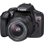 Ficha técnica e caractérísticas do produto Câmera Canon Rebel T6 com Lente 18-55mm Is