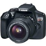 Ficha técnica e caractérísticas do produto Câmera Canon T6 + Lente 18-55mm, Cartão 32GB, Bolsa, Tripe e Kit Limpeza