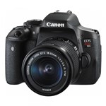 Ficha técnica e caractérísticas do produto Câmera Canon T6i e Lente EF-S 18-55mm F/3.5-5.6 IS