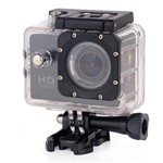 Ficha técnica e caractérísticas do produto Câmera Capacete Moto Full Hd Hdmi Mergulho Dvr Carro 1080p