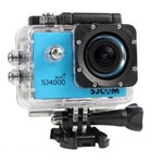 Ficha técnica e caractérísticas do produto Câmera Compacta Sjcam Sj4000 Wi-fi 12mp Azul