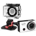 Ficha técnica e caractérísticas do produto Câmera de Ação Sport Cam NewLink Wi-Fi FS101 Prata – 8MP, Conexão Micro USB e Mini HDMI e Grava Vídeo Full HD