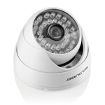 Ficha técnica e caractérísticas do produto Camera de Seguranca Dome Plastico Ahdm 960p 3.6mm - 24 Leds Branca - Se146 - Multilaser