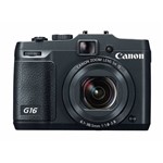 Ficha técnica e caractérísticas do produto Câmera Digital 12.1 Mp, Lcd 3.0´´, Zoom Óptico 5x e Vídeo em Full Hd G16 Canon