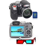 Ficha técnica e caractérísticas do produto Câmera Digital Agfa Selecta Titanium - 16MP, LCD de 2.7", 15x de Zoom Óptico, Foto Panorâmica, Estabilizador de Imagens + Cartão SD 4GB, Software 3D e Óculos