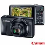 Ficha técnica e caractérísticas do produto Câmera Digital Canon Compacta Superzoom Powershot com 16 MP, Tela de 3", Zoom Ótico 18x e Filmagem em Full HD - SX600 HS