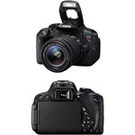 Ficha técnica e caractérísticas do produto Câmera Digital Canon DSLR EOS Rebel T5i 18MP Lente EF-S 18-55