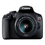 Ficha técnica e caractérísticas do produto Câmera Digital Canon Eos Rebel T7 24.1mp 3.0" Lente Ef-s 18-55mm Is Ii