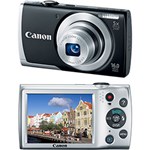Ficha técnica e caractérísticas do produto Câmera Digital Canon Power Shot A2500 16MP 5x Preta