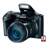 Ficha técnica e caractérísticas do produto Câmera Digital Canon Powershot Sx400Is 16 Mp Lcd 3" Zoom Óptico 30X Cartão de 8Gb Preta