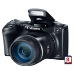 Ficha técnica e caractérísticas do produto Camera Digital Canon Powershot Sx400is 16mp Lcd 3.0 Polegadas Zoom Optico 30x Cartao de Memoria Grat