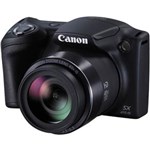 Ficha técnica e caractérísticas do produto Câmera Digital Canon PowerShot SX410 IS Preto