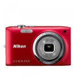 Ficha técnica e caractérísticas do produto Câmera Digital Coolpix S2700 Vermelha -Nikon