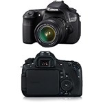 Ficha técnica e caractérísticas do produto Câmera Digital DSLR Canon EOS 60D HDMI 18 MP com Lentes EF-S 18-55mm F/3.5-5.6 IS Preta