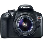 Ficha técnica e caractérísticas do produto Câmera Digital DSLR Canon EOS Rebel T6 com 18MP, LCD 3.0”, Sensor CMOS, Full HD e Wi-Fi