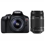 Ficha técnica e caractérísticas do produto Câmera Digital DSLR Canon EOS Rebel T6 Premium Kit