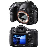 Ficha técnica e caractérísticas do produto Câmera Digital DSLR Reflex Sony Full Frame Alpha SLT-A99V 24,3 MP Tecnologia TMT e Lentes Intercambiáveis