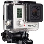 Ficha técnica e caractérísticas do produto Câmera Digital e Filmadora GoPro Hero3+ Silver Edition 10MP com Wi-Fi