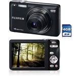 Ficha técnica e caractérísticas do produto Câmera Digital Fuji JX580 Preta 16MP com Zoom Óptico de 5x LCD de 3.0" Filma em HD