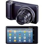 Ficha técnica e caractérísticas do produto Câmera Digital Full HD 3G Samsung Galaxy 16MP Zoom 21x Preta