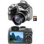 Ficha técnica e caractérísticas do produto Câmera Digital GE X 550 16MP C/ 15x Zoom Óptico Cartão SD 8GB