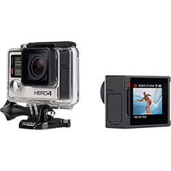 Ficha técnica e caractérísticas do produto Câmera Digital GoPro Hero 4 Silver Adventure 12MP com WiFi Bluetooth e Gravação 4K