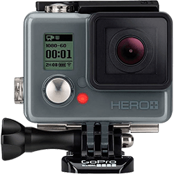 Câmera Digital GoPro Hero Plus 8.1MP com WiFi Bluetooth e Gravação Full HD Preta