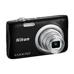 Ficha técnica e caractérísticas do produto Câmera Digital Nikon 20.1MP Zoom 5X Coolpix A100 - PRETO