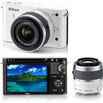 Ficha técnica e caractérísticas do produto Câmera Digital Nikon 1 J1 10.1MP C/ Lente Intercambiável de 10-30mm Branca