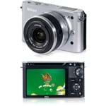 Ficha técnica e caractérísticas do produto Câmera Digital Nikon 1 J1 10.1MP C/ Lente Intercambiável de 10-30mm Prata
