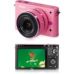 Ficha técnica e caractérísticas do produto Câmera Digital Nikon 1 J1 10.1MP C/ Lente Intercambiável de 10-30mm Rosa
