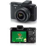 Ficha técnica e caractérísticas do produto Câmera Digital Nikon 1 V1 10.1 MP C/ Lente Intercambiável 10-30 MM Preta