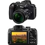 Ficha técnica e caractérísticas do produto Câmera Digital Nikon Coolpix P610 16.1MP Zoom Óptico 4x - Preto