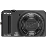 Ficha técnica e caractérísticas do produto Câmera Digital Nikon Coolpix S9100 12.1MP C/ 18x de Zoom Óptico Preta