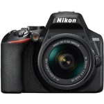 Ficha técnica e caractérísticas do produto Câmera Digital Nikon D3500 com 18-55 + SD 32 Gb e Bolsa