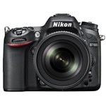 Ficha técnica e caractérísticas do produto Câmera Digital Nikon D7100 - 24.1 MP / Full HD / Wi-fi / GPS / Lente 18-105mm / LCD 3,2 - Preta