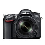 Ficha técnica e caractérísticas do produto Câmera Digital Nikon Dslr-D7100 24MP Full Hd + Lente 18-105 Mm Vr