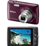 Ficha técnica e caractérísticas do produto Câmera Digital Nikon S4400 20.1MP Zoom Óptico 6x Cartão 4GB Ameixa