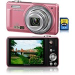 Ficha técnica e caractérísticas do produto Câmera Digital Olympus VR320 14MP C/ 12x de Zoom Óptico Cartão SD 4GB - Rosa
