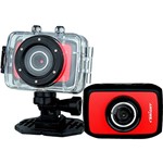 Ficha técnica e caractérísticas do produto Câmera Digital para Esportes Bright Sport Cam 5MP Vermelha