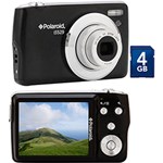 Ficha técnica e caractérísticas do produto Câmera Digital Polaroid IS529 16MP C/ 5x Zoom Óptico Cartão SD de 4GB Preta