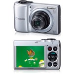 Ficha técnica e caractérísticas do produto Câmera Digital Canon PowerShot A810 16 MP C/ 5x Zoom Óptico Prata