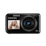 Câmera Digital Samsung PL120 Rosa 14.2MP Ideal para Selfies